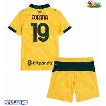 AC Milan Youssouf Fofana #19 Tredjedraktsett Barn 2025-26 Kortermet (+ Korte bukser)